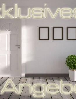 Topsanierte und großzügige Maisonettewohnung mit Balkon, Einbauküche und Gartenmitbenutzung - Tacherting