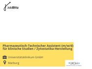 Pharmazeutisch-Technischer Assistent (m/w/d) für klinische Studien / Zytostatika-Herstellung - Marburg