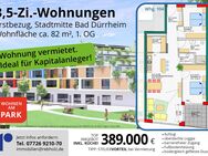 B.01.04 Wohnen am Park, 3,5 Zi., Stadtmitte Bad Dürrheim - Bad Dürrheim