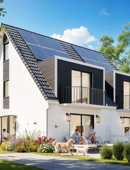 Familienfreundlich wohnen im Grünen - moderne Neubau-DHH, Süd-West-Lage und A+ Effizienz - München