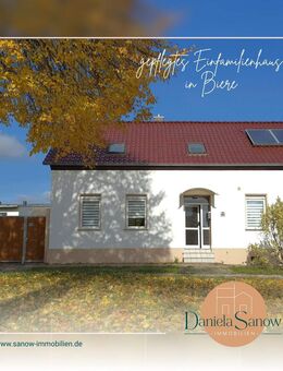 gepflegtes Einfamilienhaus mit Platz für die ganze Familie im ländlichen Bördeland - Bördeland