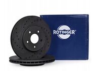 2x ROTINGER HIGH PERFORMANCE GRAPHITE SPORT-BREMSSCHEIBE - AUDI A4 B6, B7 345mm Vorderachse - Wuppertal