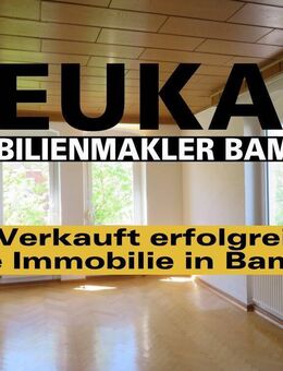 BAMBERG-NÄHE BAHNHOF: HAUSÄHNLICHE 7-ZMMER-ALTBAU-WOHNUNG AUF 2 ETAGEN(=ca.169m2!!) FÜR 395.000,-EURO - Bamberg