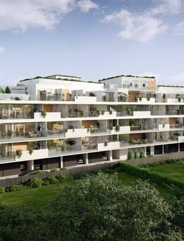 Luxuriös, effizient, nachhaltig! - moderne 2-Zimmer-Neubauwohnung mit Westbalkon! Bis zu 40% Abschreibungsmöglichkeit und 150.000,-€ KFW-Darlehen - Nürnberg