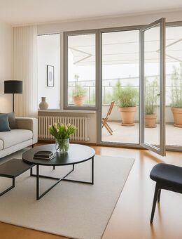 151 m² Wohnkultur mit zwei Balkonen - Ihr stilvolles Zuhause in Münchens begehrtester Lage - München