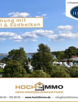 Ruhepol! Ferienwohnung in Südlage mit Blick zum Binnensee - Heiligenhafen