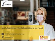 Notfallsanitäter / Notfallsanitäterin (m /w /d) - Wuppertal
