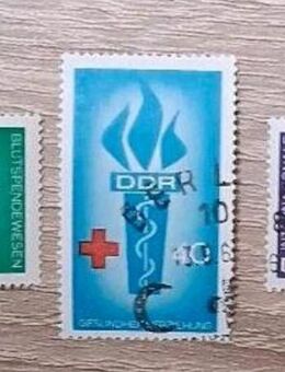 Briefmarken DDR 1966 Blutspenden komplett gestempelt - Görlitz