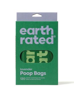 Earth Rated 120 Kotbeutel mit Griff - Lavendel
