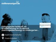 Pädagogische Fachkraft als Gruppenleitung im U3-Bereich (Ganztagesbetreuung) im Kindergarten Kluftern - Friedrichshafen