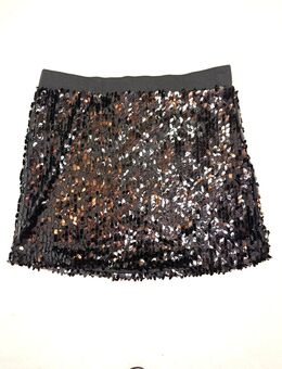 Schwarzen Pailletten-Minirock - Blieskastel
