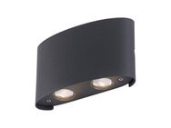 Paul Neuhaus Außen-Wandleuchte CARLO, LED fest integriert, Warmweiß, LED, IP54, IP54
