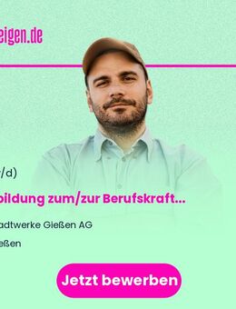 Ausbildung zum/zur Berufskraftfahrer/in (m/w/d) - ab 1. August 2026 - Gießen