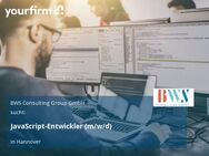 JavaScript-Entwickler (m/w/d) - Hannover