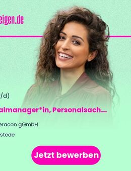 Sozialmanager*in, Personalsachbearbeiter*in, Verwaltungsangestellte*n oder Kaufmann/-frau für Büromanagement (m/w/d) - Rastede