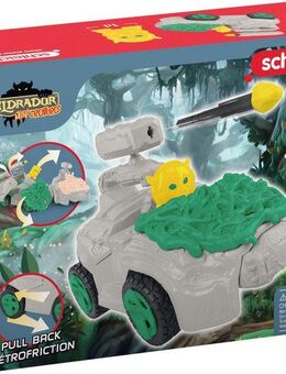Schleich® Spielfigur ELDRADOR® CREATURES, Dschungel-Crashmobil+Mini Cretaure (42671)