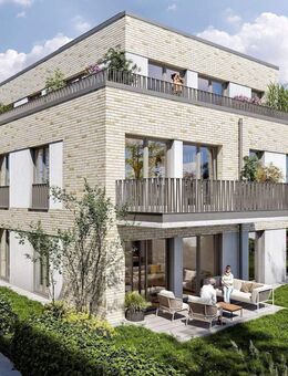 ALSTERTALER GÄRTEN: moderne Etagenwohnung mit einladendem Balkon in idealer Lage - Hamburg