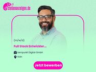 Full Stack Entwickler (m/w/d) - Köln