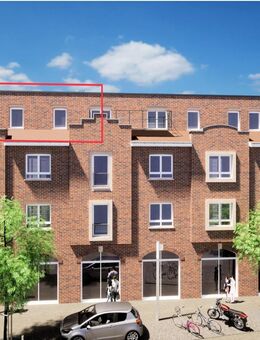 Penthouse-Wohnung mit Dachterrasse im Zentrum von Rhede - Rhede