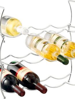 Zeller Present Weinregal, Set 3-tlg., Lückenlos dank 3-tlg. Mengenanpassung
