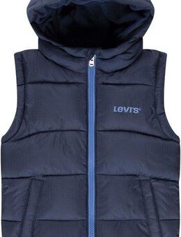 Levi's® Kids Steppweste LVB ESSENTIAL VEST mit farblich abgesetztem Reißverschluss