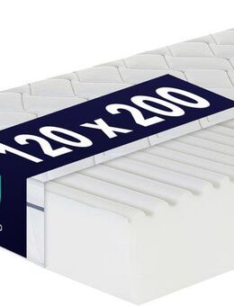 Komfortschaummatratze 23cm hohe Wendematratze mit zwei Härtegraden, DI QUATTRO, 23 cm hoch, (1-tlg), Matratze in H2+H3 & H4+H5, 90x200, 140x200 und weitere Größen