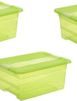 keeeper Organizer cornelia (Set, 3 St), Aufbewahrungsbox, 12 L, mit Deckel, Schiebeverschluss