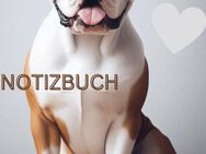 American Bulldog Notizbuch, Das perfekte Geschenk für Bully Liebhaber & Fans, Buch mit Bulldogmotiv Liniert, DIN A5: Tagebuch, Journal, Taschenbuch, Hunde Cover, schönes Motiv,blanko,130 Seiten, Deko - Spremberg