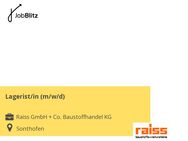 Lagerist/in (m/w/d) - Sonthofen