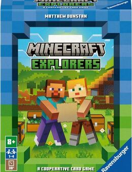 Ravensburger Spiel Minecraft Explorers, Kartenspiel, Made in Europe