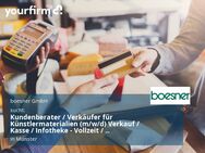Kundenberater / Verkäufer für Künstlermaterialien (m/w/d) Verkauf / Kasse / Infotheke - Vollzeit / Teilzeit - Münster