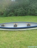 Kanu 3er Kanadier 500 Neu ! in blau /weiß in 17099