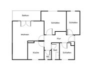 4-Zimmer Wohnung mit Balkon im Erdgeschoss - Kaufbeuren