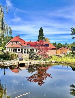 Beeindruckendes Landhaus-Anwesen mit Wintergarten- Pavillon, Oldtimer- Garage, eingezäuntem Weideland in Wiefelstede- Zentrum - Wiefelstede