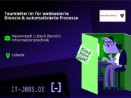 Teamleiter/in für webbasierte Dienste & automatisierte Prozesse - Lübeck