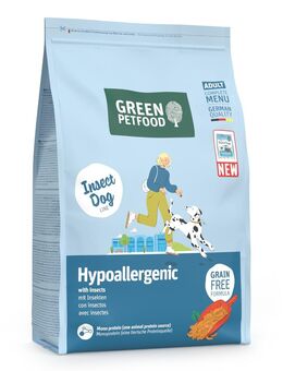 Green Petfood InsectDog Hypoallergenic mit Insekten - 3 kg