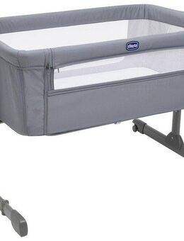 Chicco Beistellbett next2me essential, stone, Bezug teilweise aus recyceltem Material
