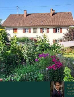 Liebevoll gestaltetes Haus mit Gartenparadies in Günzach - Günzach