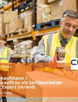 Speditionskaufmann / Speditionskauffrau als Sachbearbeiter Luftfracht Export (m/w/d) - Frankfurt (Main)