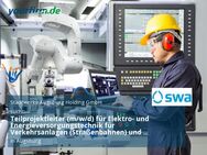 Teilprojektleiter (m/w/d) für Elektro- und Energieversorgungstechnik für Verkehrsanlagen (Straßenbahnen) und Kraftwerksanlagen (Heizkraftwerke) - Augsburg