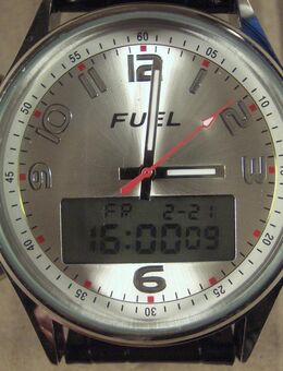 Armbanduhr FUEL analog & digital, Batterien neu! - Oberhaching