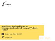 Ausbildung Fachverkäufer im Lebensmittelhandwerk (m/w/d) Vollzeit / Teilzeit - Schongau