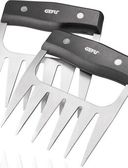 GEFU Fleischgabel BBQ, ergonomisch geformte Griffe für einen perfekten Halt, 2-teilig