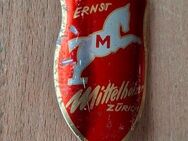 Ernst Mittelholzer Fahrrad Steuerkopf CH Schild Emblem - Volketswil