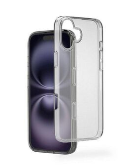 Hama Smartphone-Hülle Handyhülle „Always Clear“ für iPhone 16 (kratzfest, ohne Vergilben) 15,4 cm (6,1 Zoll)