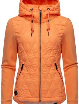 Ragwear Outdoorjacke Lucinda Steppjacke aus modernem Materialmix mit Kapuze