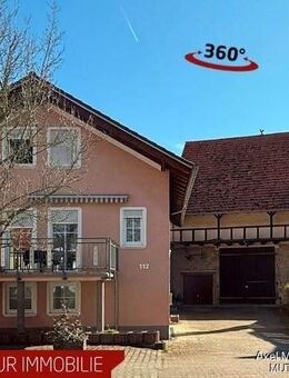 Landleben genießen.: Ihr neues Zuhause mit viel Platz in Haus, Scheune und Hof - Ittlingen