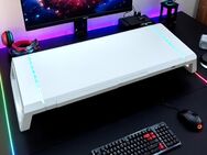 MARSGAMING Mars Gaming MGS-ONE Weiß / RGB Monitorständer, 2x USB / TOP B Ware - Bamberg