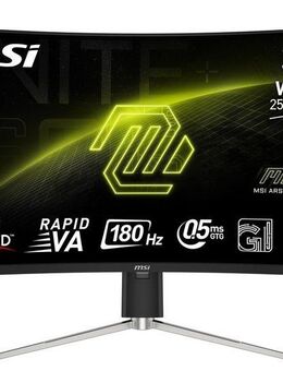 MSI MAG 325CQRF QD E2 Curved-Gaming-Monitor (80 cm/32 ", 2560 x 1440 px, WQHD, 0,5 ms Reaktionszeit, 180 Hz, VA LED, 5-Wege Joystick Navigation)