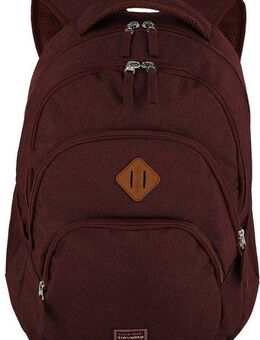 travelite Laptoprucksack BASICS Melange, Freizeitrucksack Arbeitsrucksack Schulrucksack Reiserucksack